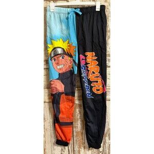 Men's Shippuden Naruto Anime Lounge Pajama Pants - Size Medium